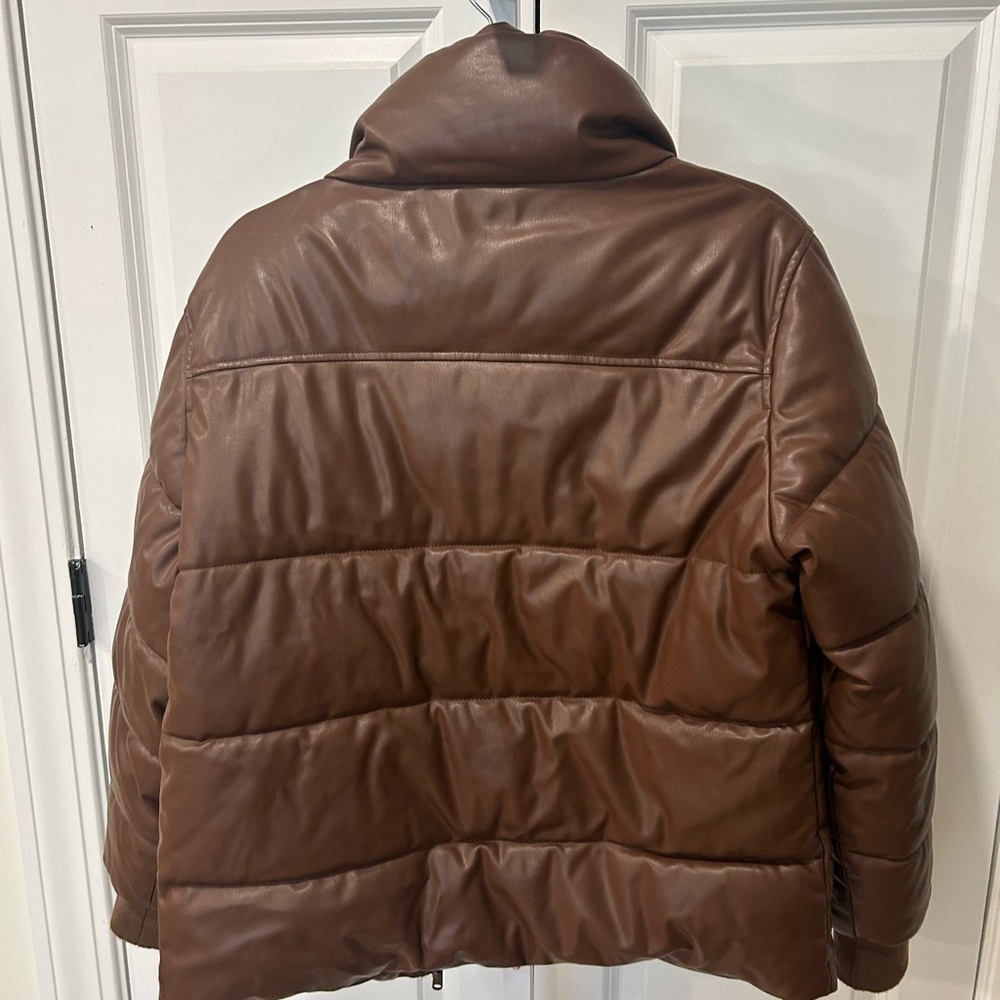 Sam Edelman Brown Bomber Jacket - Picture 4 of 4